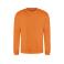 Sudadera básica unisex AWDis JH030. Color orange crush.
