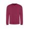 Sudadera básica unisex AWDis JH030. Color cranberry.
