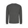 Sudadera básica unisex AWDis JH030. Color steel grey.