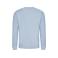 Sudadera básica unisex AWDis JH030. Color sky.