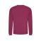 Sudadera básica unisex AWDis JH030. Color cranberry.