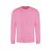 Sudadera básica unisex AWDis JH030. Color candyfloss pink.