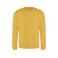 Sudadera básica unisex AWDis JH030. Color gold.