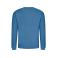Sudadera básica unisex AWDis JH030. Color sapphire blue.
