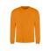 Sudadera básica unisex AWDis JH030. Color pumpkin pie.