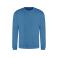 Sudadera básica unisex AWDis JH030. Color sapphire blue.