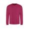 Sudadera básica unisex AWDis JH030. Color hot pink.