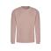 Sudadera básica unisex AWDis JH030. Color dusty pink.