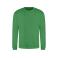 Sudadera básica unisex AWDis JH030. Color kelly.