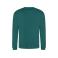 Sudadera básica unisex AWDis JH030. Color jade.