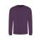 Sudadera básica unisex AWDis JH030. Color plum.