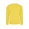 Sudadera básica unisex AWDis JH030. Color sun yellow.