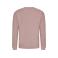 Sudadera básica unisex AWDis JH030. Color dusty pink.