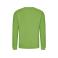 Sudadera básica unisex AWDis JH030. Color lime.