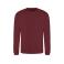 Sudadera básica unisex AWDis JH030. Color red hot chilli.