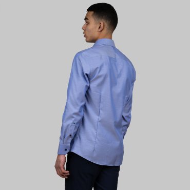Camisa de manga larga slim hombre Green Bow 01 Camisa de manga larga slim hombre Green Bow 01