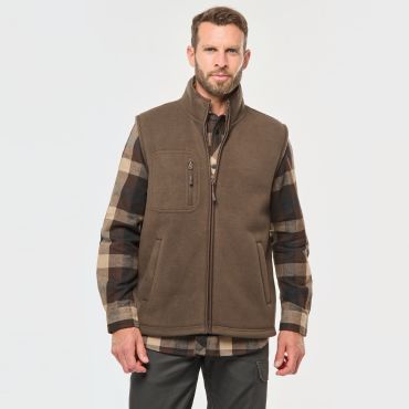 Chaleco de trabajo polar unisex WK610 Chaleco de trabajo polar unisex WK610