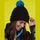 Gorro con pompón MB7967. .