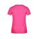 Camiseta cuello de pico elástica mujer JN004. Color pink.