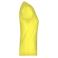 Camiseta cuello de pico elástica mujer JN004. Color yellow.