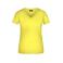 Camiseta cuello de pico elástica mujer JN004. Color yellow.