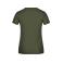 Camiseta cuello de pico elástica mujer JN004. Color olive.