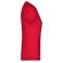 Camiseta cuello de pico elástica mujer JN004. Color red.