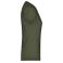 Camiseta cuello de pico elástica mujer JN004. Color olive.