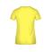 Camiseta cuello de pico elástica mujer JN004. Color yellow.