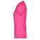 Camiseta cuello de pico elástica mujer JN004. Color pink.