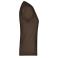 Camiseta cuello de pico elástica mujer JN004. Color brown.