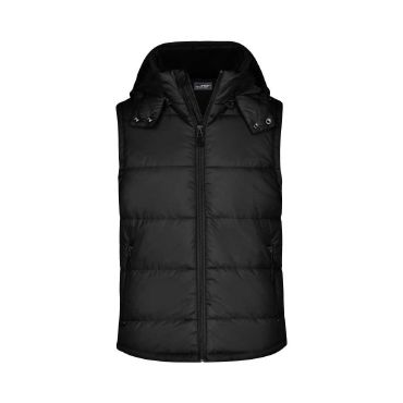 Chaleco acolchado con capucha desmontable hombre Padded Chaleco acolchado con capucha desmontable hombre Padded