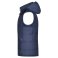 Chaleco acolchado con capucha desmontable mujer Padded. .