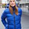 Chaqueta acolchada reciclada con capucha mujer Padded. .