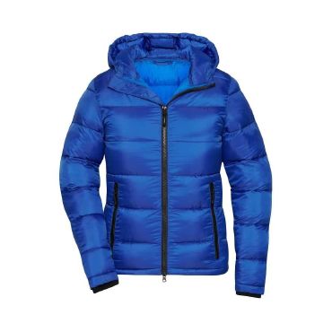 Chaqueta acolchada reciclada con capucha mujer Padded