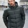 Chaqueta acolchada reciclada con capucha hombre Padded. .