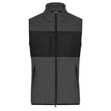 Chaleco polar en tejido mixto reciclado hombre Fleece Chaleco polar en tejido mixto reciclado hombre Fleece
