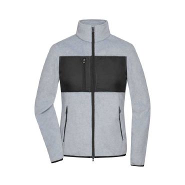 Chaqueta polar en tejido mixto reciclado mujer Fleece Chaqueta polar en tejido mixto reciclado mujer Fleece