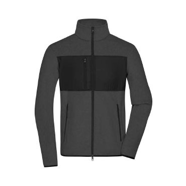 Chaqueta polar en tejido mixto reciclado hombre Fleece Chaqueta polar en tejido mixto reciclado hombre Fleece