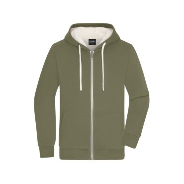 Sudadera con capucha y cremallera sostenible hombre Doubleface Sudadera con capucha y cremallera sostenible hombre Doubleface