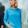 Camiseta de trabajo manga larga reciclada mujer Bio Stretch-Longsleeve Work. .
