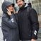 Chaqueta de invierno reciclada unisex Padded Hardshell Workwear. .