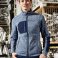 Chaqueta polar reciclada melange mujer Structure Fleece. .