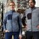 Chaqueta polar reciclada melange mujer Structure Fleece. .