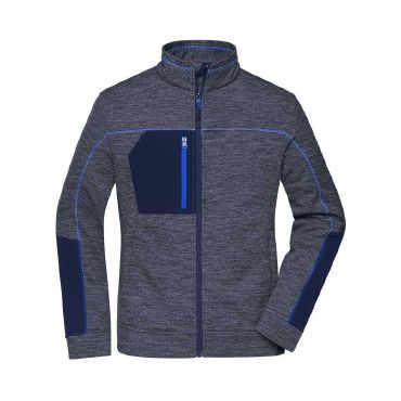 Chaqueta polar reciclada melange mujer Structure Fleece
