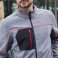 Chaqueta polar reciclada melange unisex Structure Fleece. .