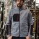 Chaqueta polar reciclada melange unisex Structure Fleece. .