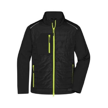 Chaqueta de invierno reciclada híbrida hombre Hybrid