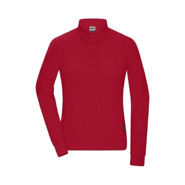 Polo manga larga mujer Workwear