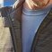 Chaqueta polar acolchada hombre Padded Hybrid. .
